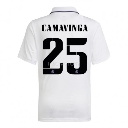 Billiga Fotbollströjor Real Madrid Camavinga 25 Hemma tröja 2022/23 Kortärmad